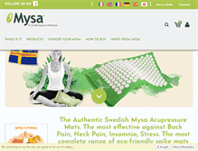 Tablet Screenshot of mysa-mat.com